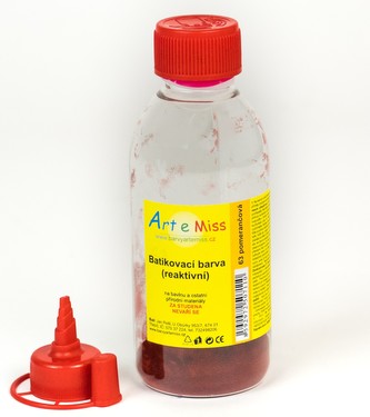 ARTEMISS Batikovací reaktivní barva(batika za studena) 5g(100ml), pomerančová