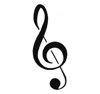 Houslový klíč - plastová šablona 243 Rozměr: D 29x29cm Houslový klíč - plastová šablona 243 Rozměr: D 29x29cm