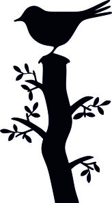 ARTEMISS Ptáček na stromě - plastová šablona 328 Rozměr: D 29x29cm