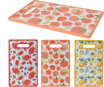 Prkénko kuchyňské 37x22,5 cm SUMMER FRUITS plast