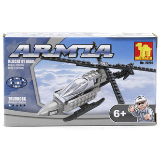 Stavebnice Dromader, Vrtulník, 61 dílků