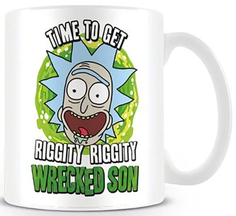 Keramický hrnek Rick and Morty: Wrecked Son (315 ml) bílý