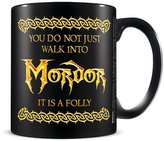 Keramický hrnek The Lord Of The Rings|Pán prstenů: Walk Into Mordor (objem 315 ml)