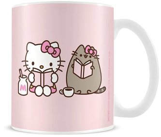 Keramický hrnek Pusheen & Hello Kitty: Zzz (objem 315 ml)