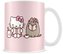 Keramický hrnek Pusheen & Hello Kitty: Zzz (objem 315 ml)