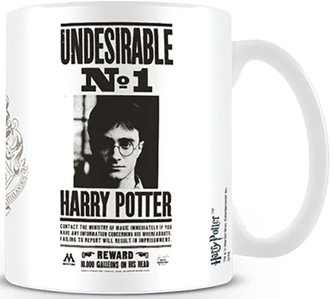 Keramický hrnek Harry Potter: Undesirable (objem 315 ml) bílý