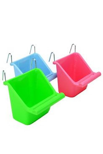 Krmítko pro exoty Q1 otevřené s háčky 200ml 12cm Krmítko pro exoty Q1 otevřené s háčky 200ml 12cm