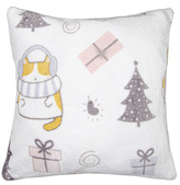 Polštář WINTER FELLOWS bílá 40x40cm mikrovlákno Essex