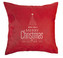 Polštář XMAS MIRACLE červená 40x40 cm mikrovlákno  ESSEX