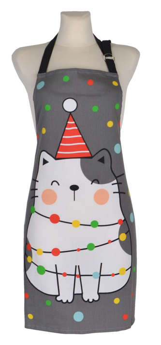 Kuchyňská bavlněná zástěra HAPPY FRIENDS 100% bavlna 60x75 cm Essex