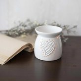 Porcelánová aromalampa - srdce - 9,5x9,6cm