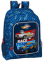 Školní batoh Hot Wheels: (objem 19 litrů|32 x 42 x 14 cm) modrý polyester