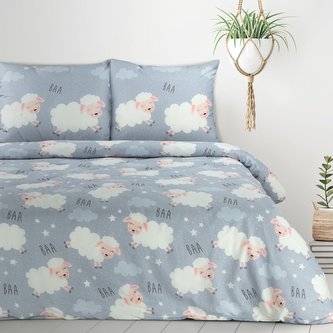 Povlečení BAA 100% bavlna 1x 140x200 cm, 1x povlak 70x80 cm MyBestHome