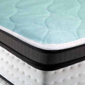 Chránič matrace nepropustný prošívaný ABSO 160x200 cm Mybesthome