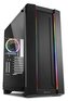 Sharkoon skříň ELITE SHARK CA200M / Middle Tower / 2x USB3.0 / 2x USB2.0 / průhledná bočnice / RGB LED / černá