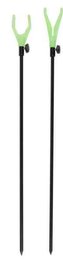 Sports vidlička teleskopická AL zelená Délka: 50/90cm Zadní U