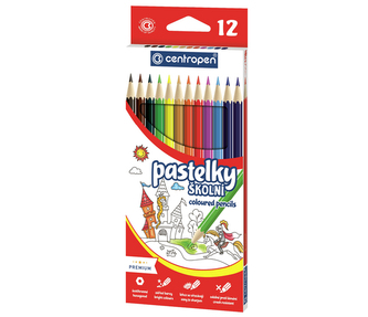 Pastelky 12 barev Pastelky 12 barev