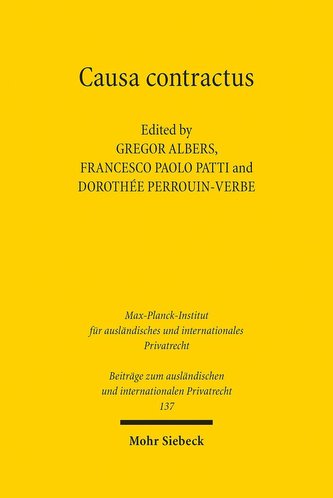 Causa contractus