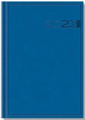 Terminarz 2023 B7 Print niebieski