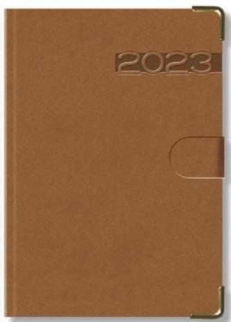 Terminarz 2023 B7 SLux brązowy