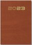 Terminarz 2023 B7 Standard brązowy