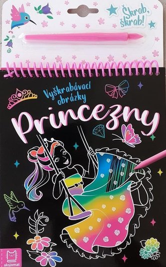 Vyškrábavací obrázky Princezny Vyškrábavací obrázky Princezny