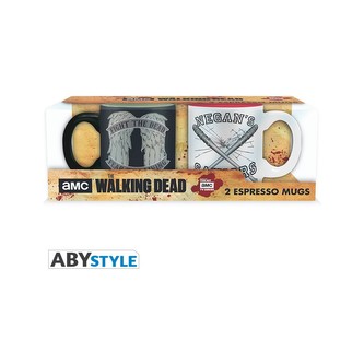 AbyStyle set 2 hrnků - The Walking Dead - Daryl vs Negan 110 ml