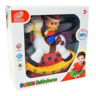 Houpací koník lampička s projekcí