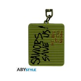 AbyStyle klíčenka The Walking Dead - Saviors save us kovová