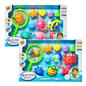 Rybičky do vany s podběrákem