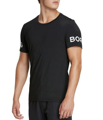 Pánské tričko Borg Tee Black Beauty - BJÖRN BORG - Velikost: XL