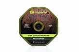 RIDGEMONKEY: Šnůra RM-Tec Stiff Coated Hooklink 35lb 20m Zelená