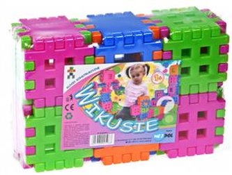 Klocki konstrukcyjne Wikusie 36 el