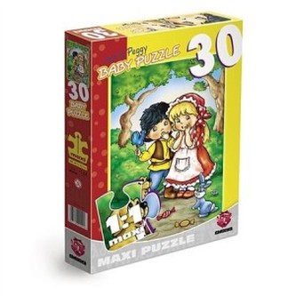 Puzzle 30 maxi Jaś i Małgosia