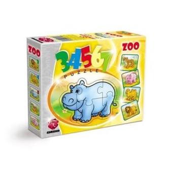 Puzzle 3,4,5,6,7 Zoo