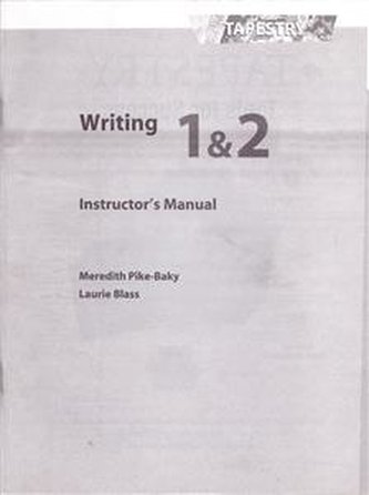 Tapestry Writing 1 and 2 Instructor's Manual