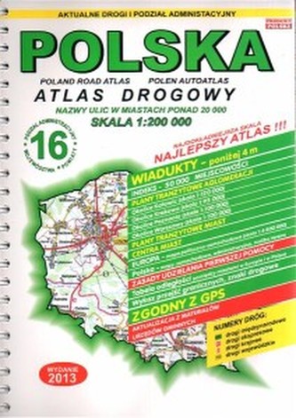 Polska. Atlas samochodowy