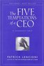 Five Temptations of a CEO