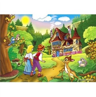 Puzzle 104 Jaś i Małgosia