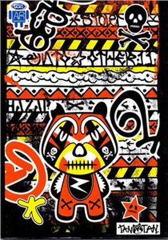 Zeszyt szyty 17x25 cm TAN TAN z animacją 3D