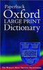 OXF.LARGE PRINT DICT.PB