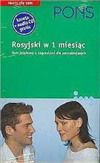 Rosyjski w 1 miesiąc kurs z nagraniami dla początkujących PONS