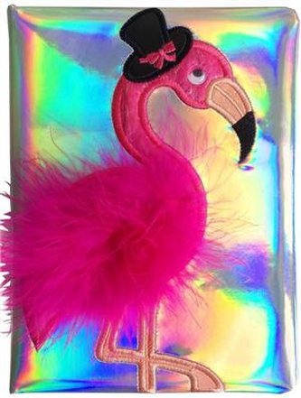 Notatnik metaliczny flaming A5 60 ozdobnych kartek STN 2641