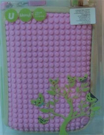 Kosmetyczka Pixelbags beżowo- różowa