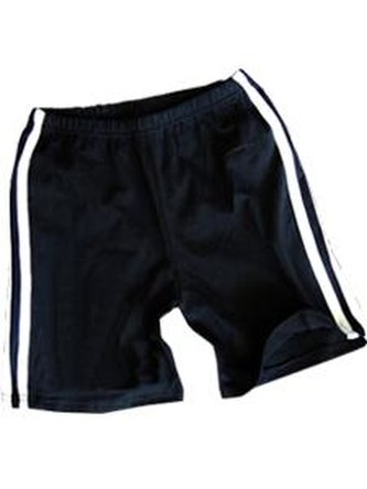 Spodenki chłopiece czarne WF 122