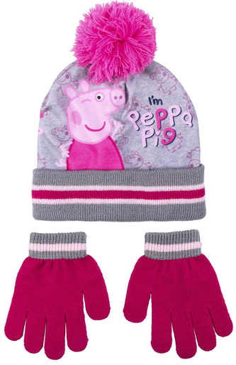 Dětský zimní set Peppa Pig|Prasátko Peppa: I'm Peppa Pig (univerzální) Dětský zimní set Peppa Pig|Prasátko Peppa: I'm Peppa Pig (univerzální)