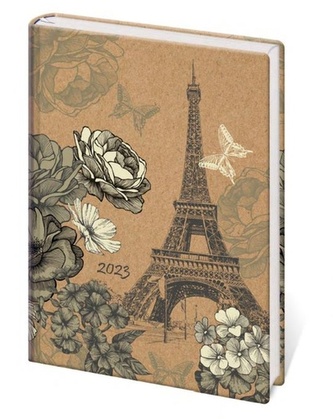 Diář 2023 B6 LYRA týdenní Paris