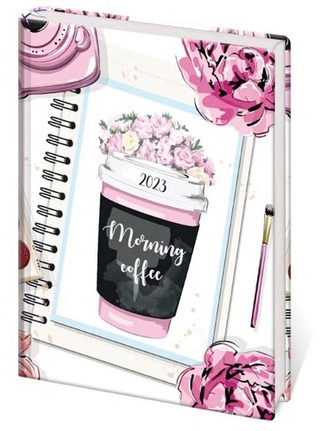 Diář 2023 B6 LYRA týdenní Coffee