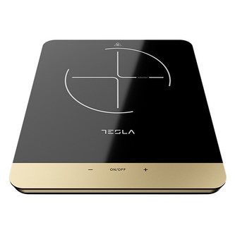 Vařič Tesla, IC401B, indukční, jednoplotýnka, ultra slim, LED displej, 2000 W