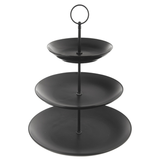 Servírovací stojan BLACK 3 patra